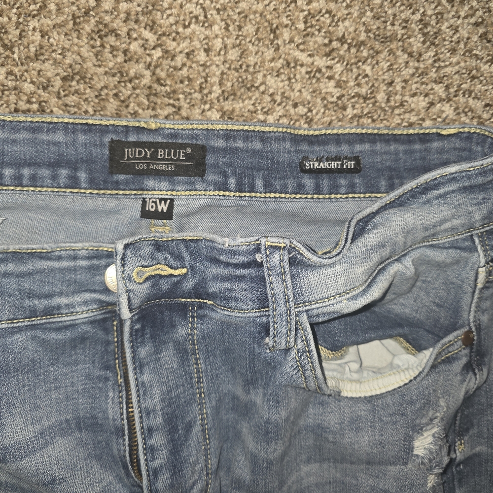 Judy Blue Straight Fit Jeans 16w